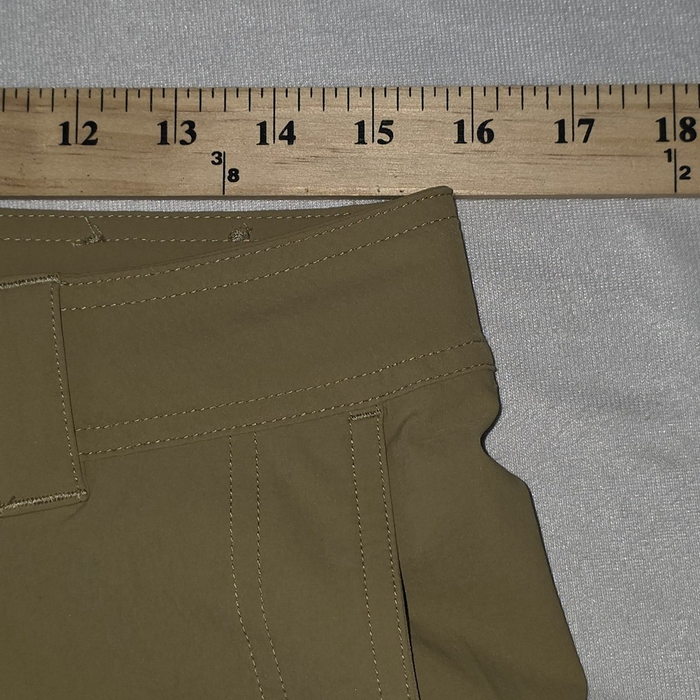 REI Co-Op Screenline Men Khaki Belt Chino Hiking Outdoor Traveler Pants Sz 32X31 - Picture 11 of 12